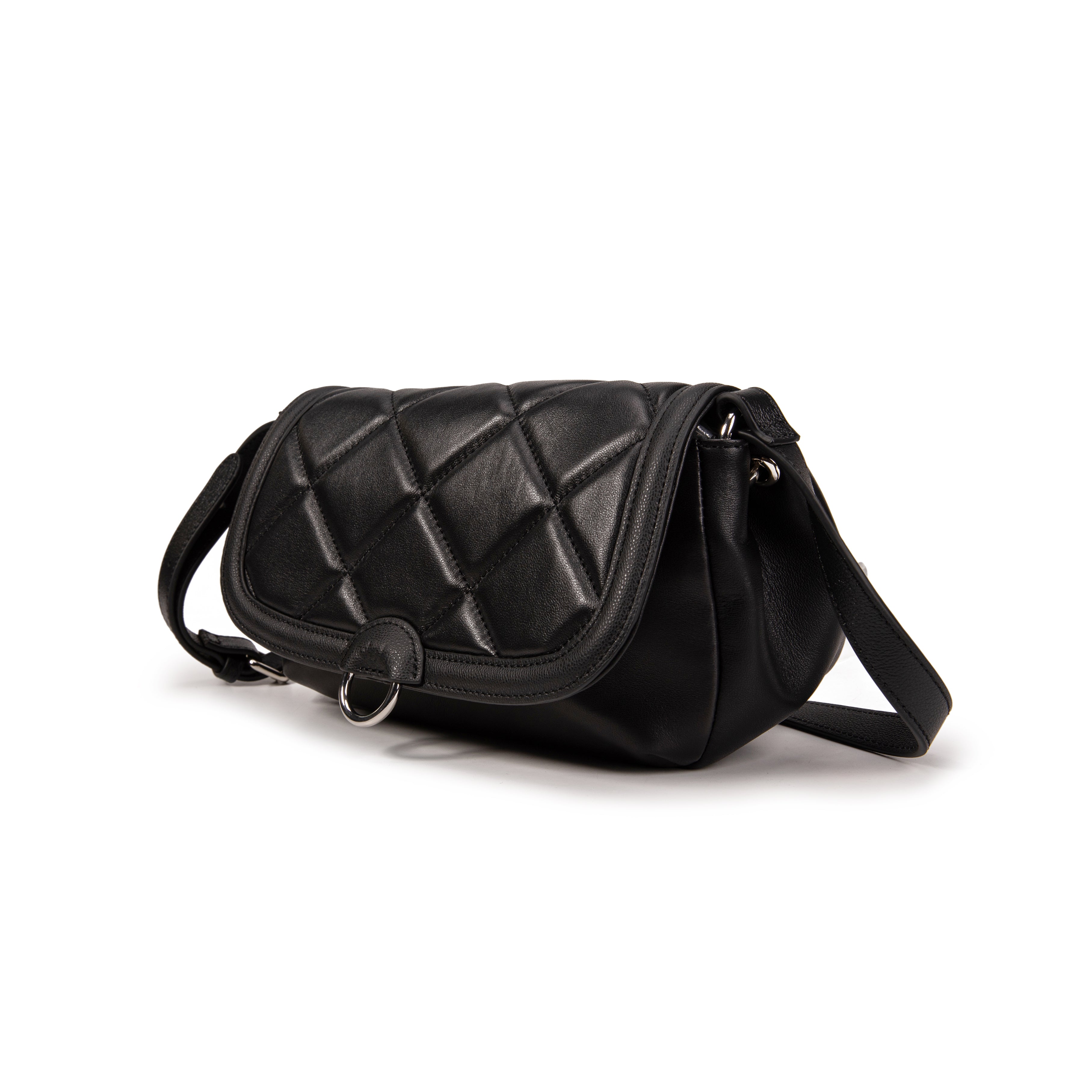 kate-lee-new-ully-matelass-sac-bandouli-re-noir-agneau image 2