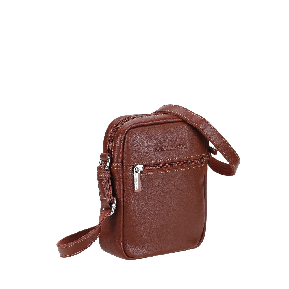 arthur-et-aston-dorian-sac-travers-cuir-noir-petit image 6