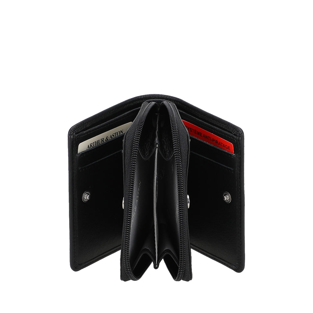 arthur-et-aston-ange-porte-monnaie-cuir-noir-8-cartes image 2