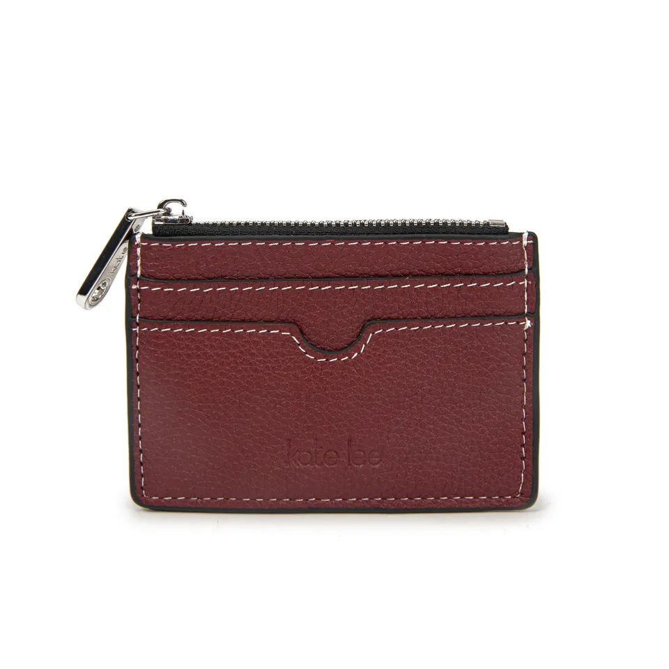 kate-lee-anyssa-g-porte-monnaie-cuir-bordeaux image 1