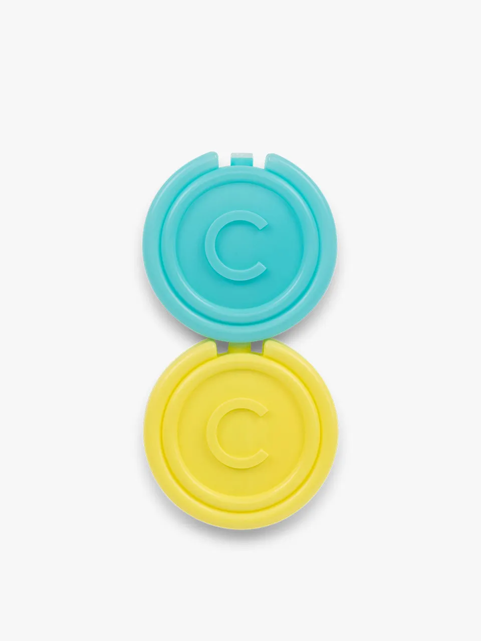calpak-kids-collection-ice-packs-pain-de-glace-aqua-yellow-lot-2-fin image 1