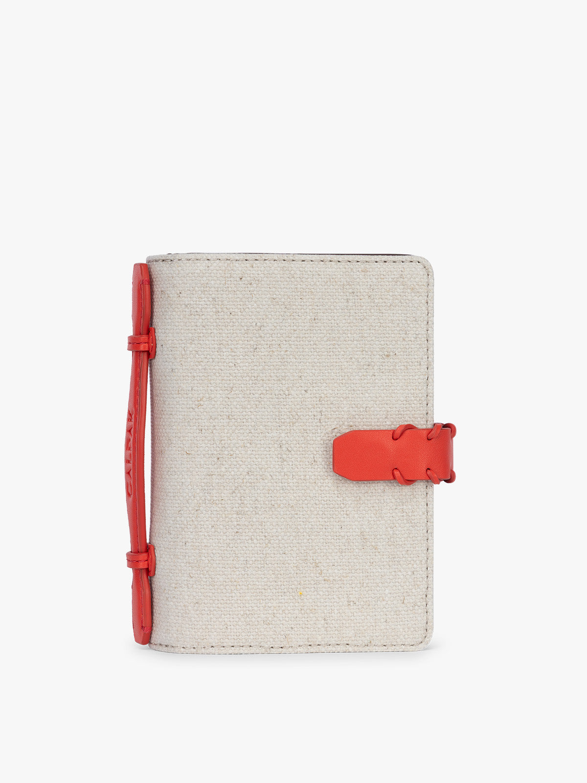 calpak-colette-portefeuille-passeport-toile-marron image 6