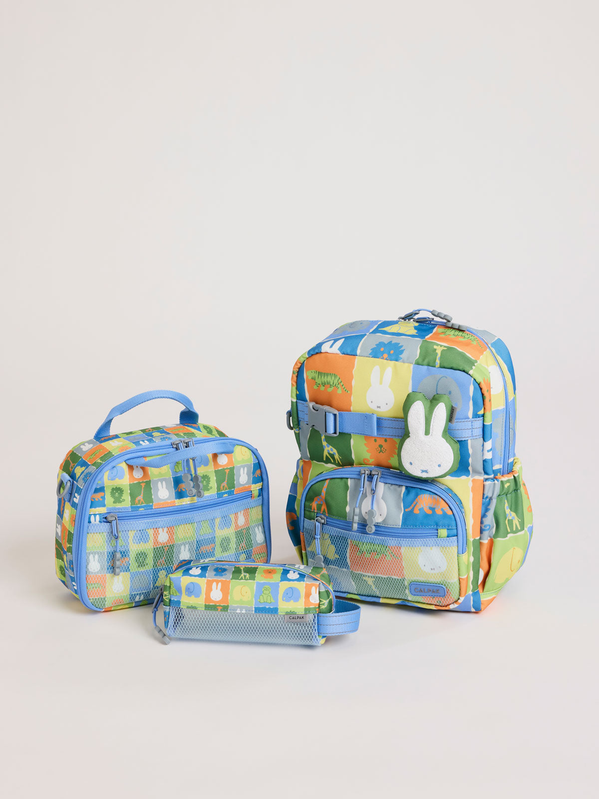 calpak-kids-miffy-kit-scolaire-sac-rose-zoo-3-5-ans image 2