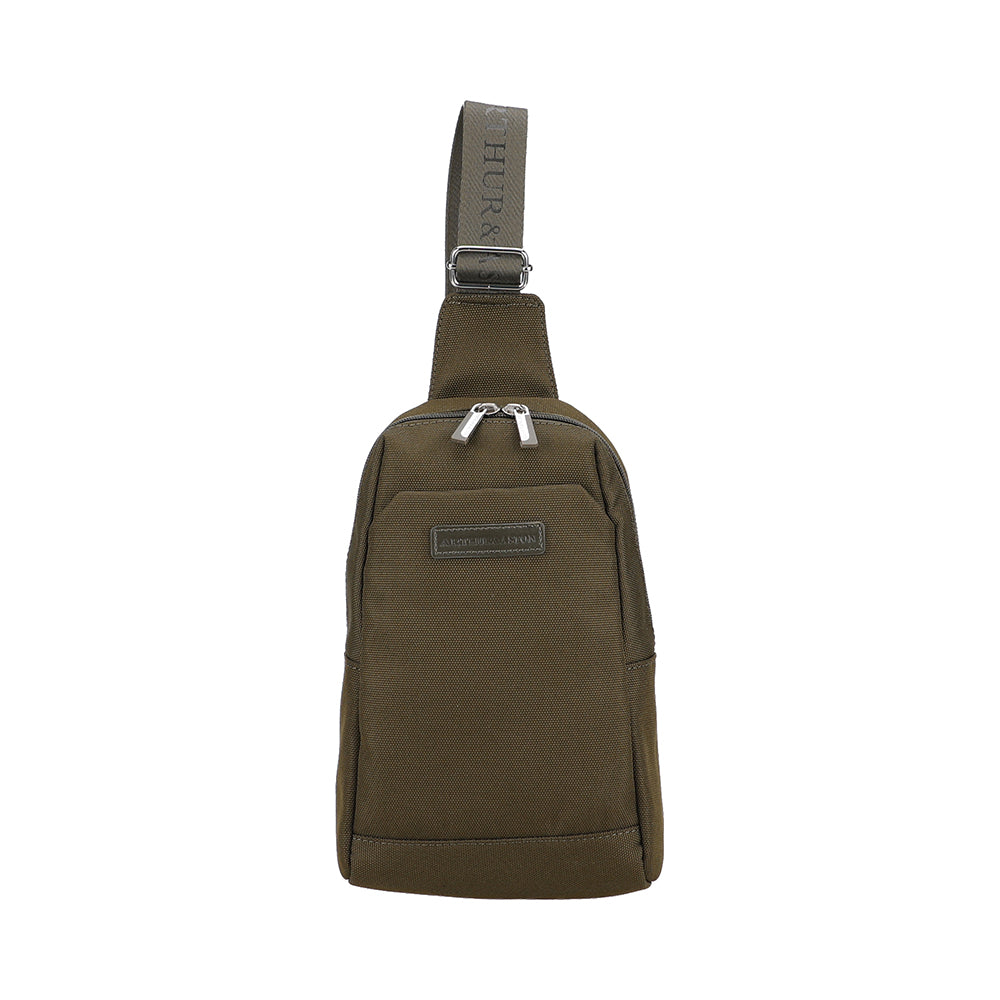 arthur-et-aston-jim-body-bag-synth-tique-kaki image 1
