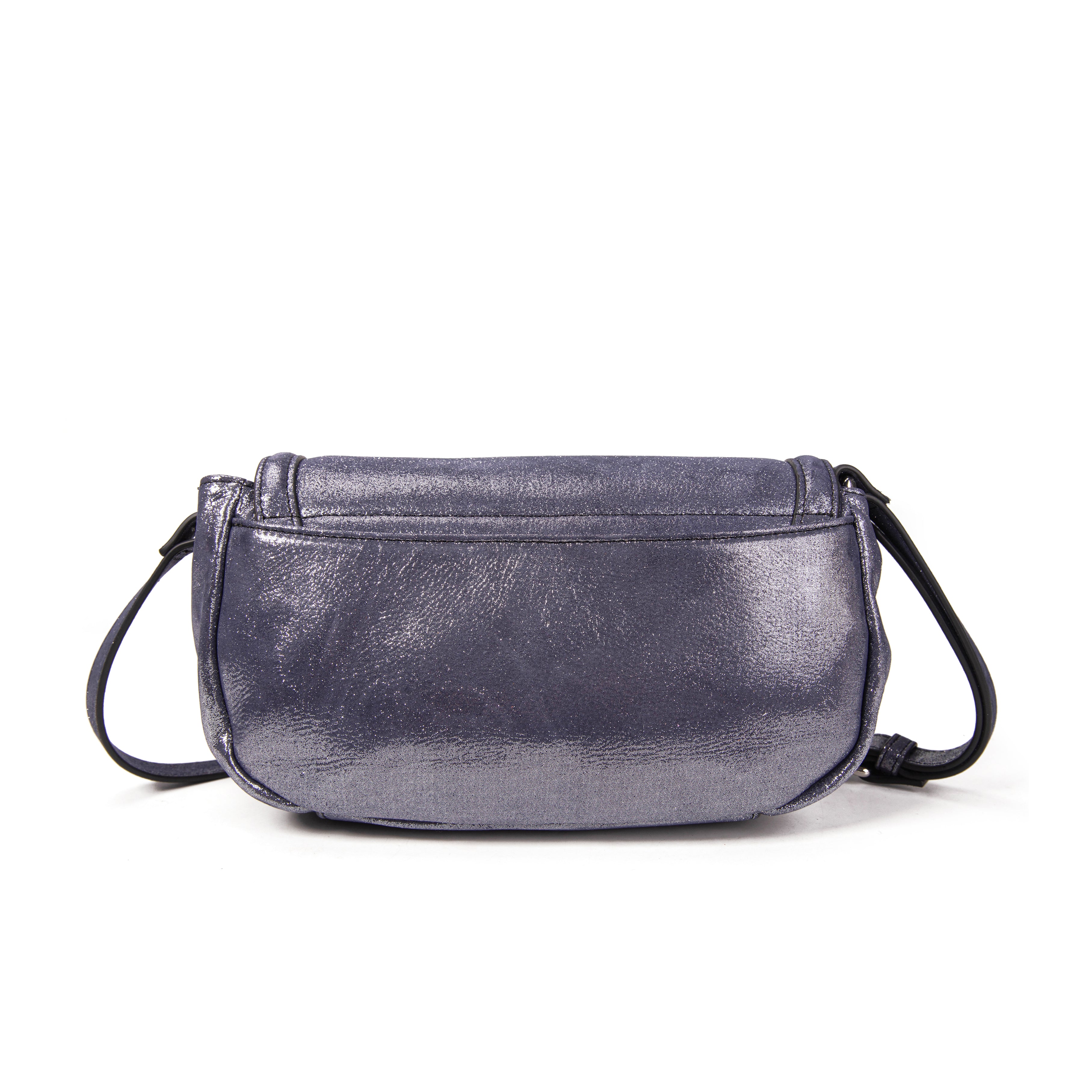 kate-lee-new-ully-glitter-sac-bandouli-re-cuir-noir image 4