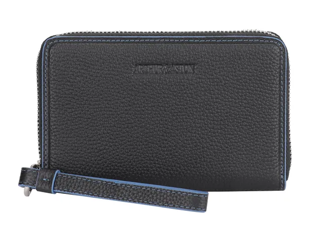 arthur-et-aston-joy-portefeuille-zipp-cuir-noir image 1