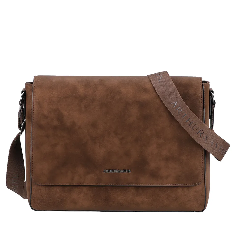 arthur-et-aston-misha-besace-cuir-ch-taigne-m image 1