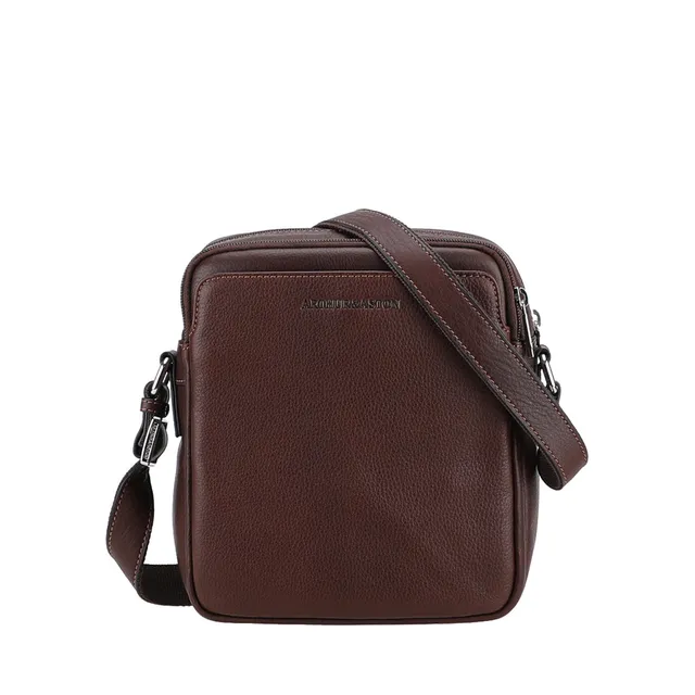 arthur-et-aston-ange-grand-sac-travers-cuir-ch-taigne image 1