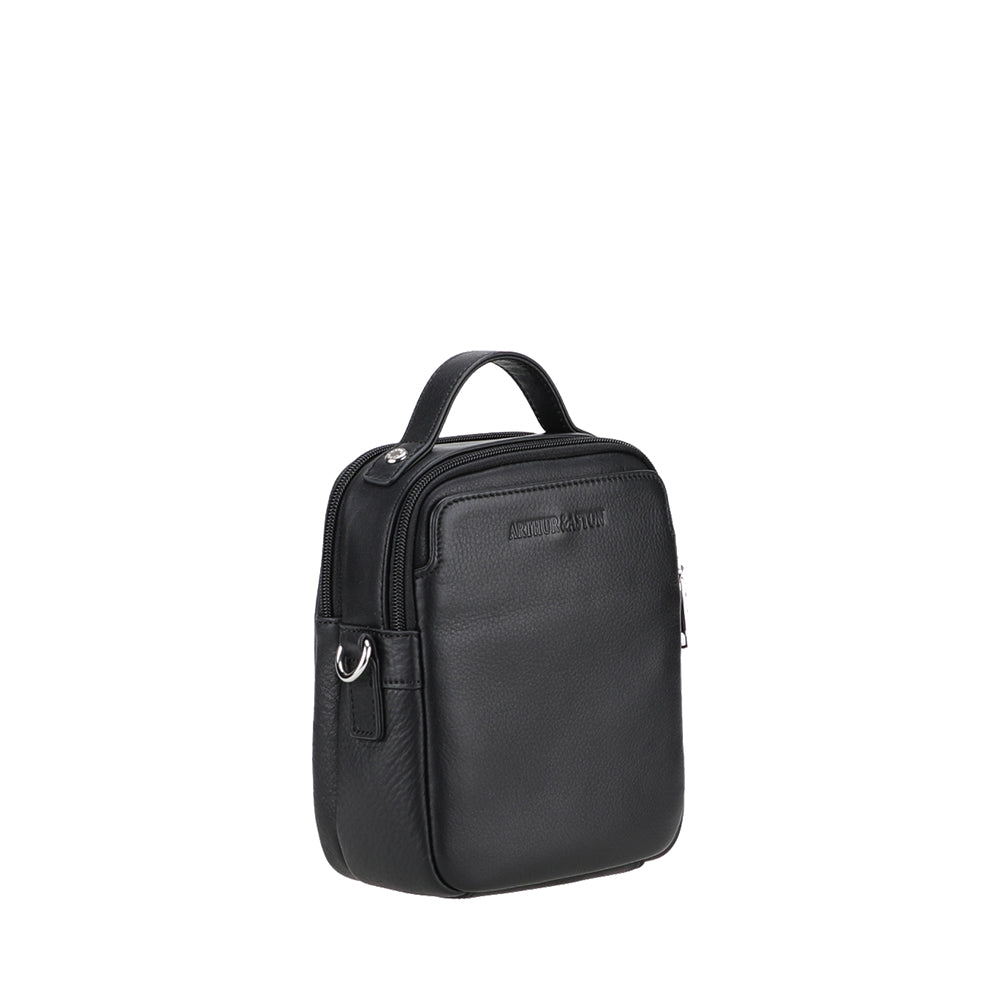 arthur-et-aston-ange-petite-sacoche-cuir-ch-taigne-homme image 6