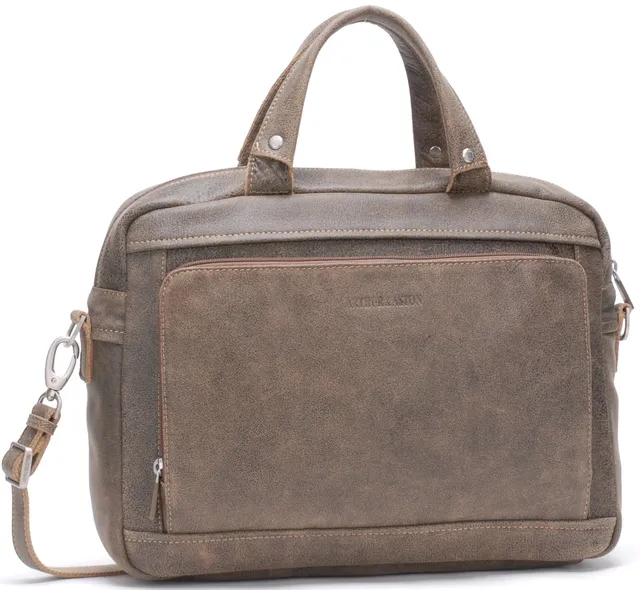 arthur-et-aston-cristiano-porte-documents-cuir-marron image 1