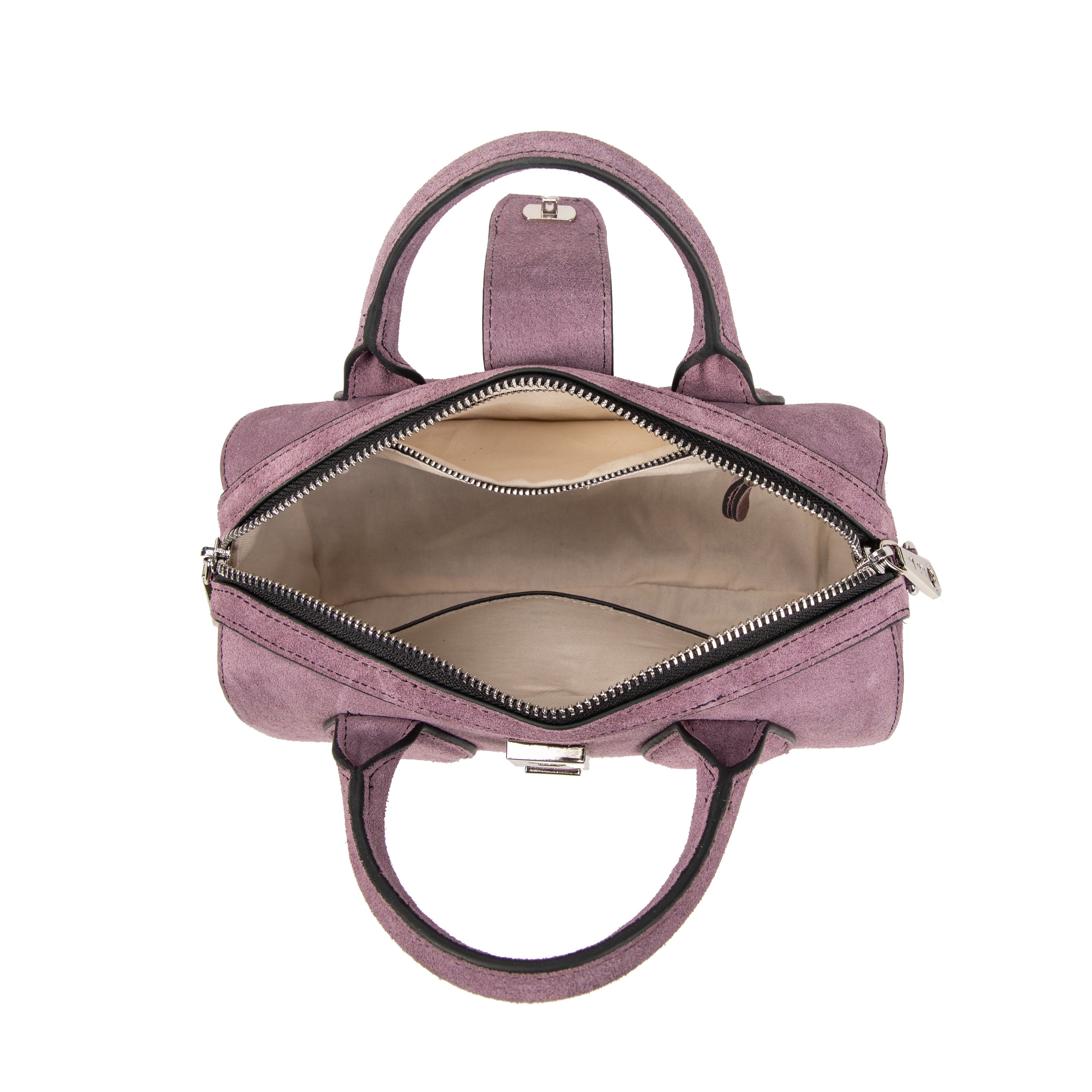 kate-lee-m-frola-v-sac-bowling-velours-lavande image 3