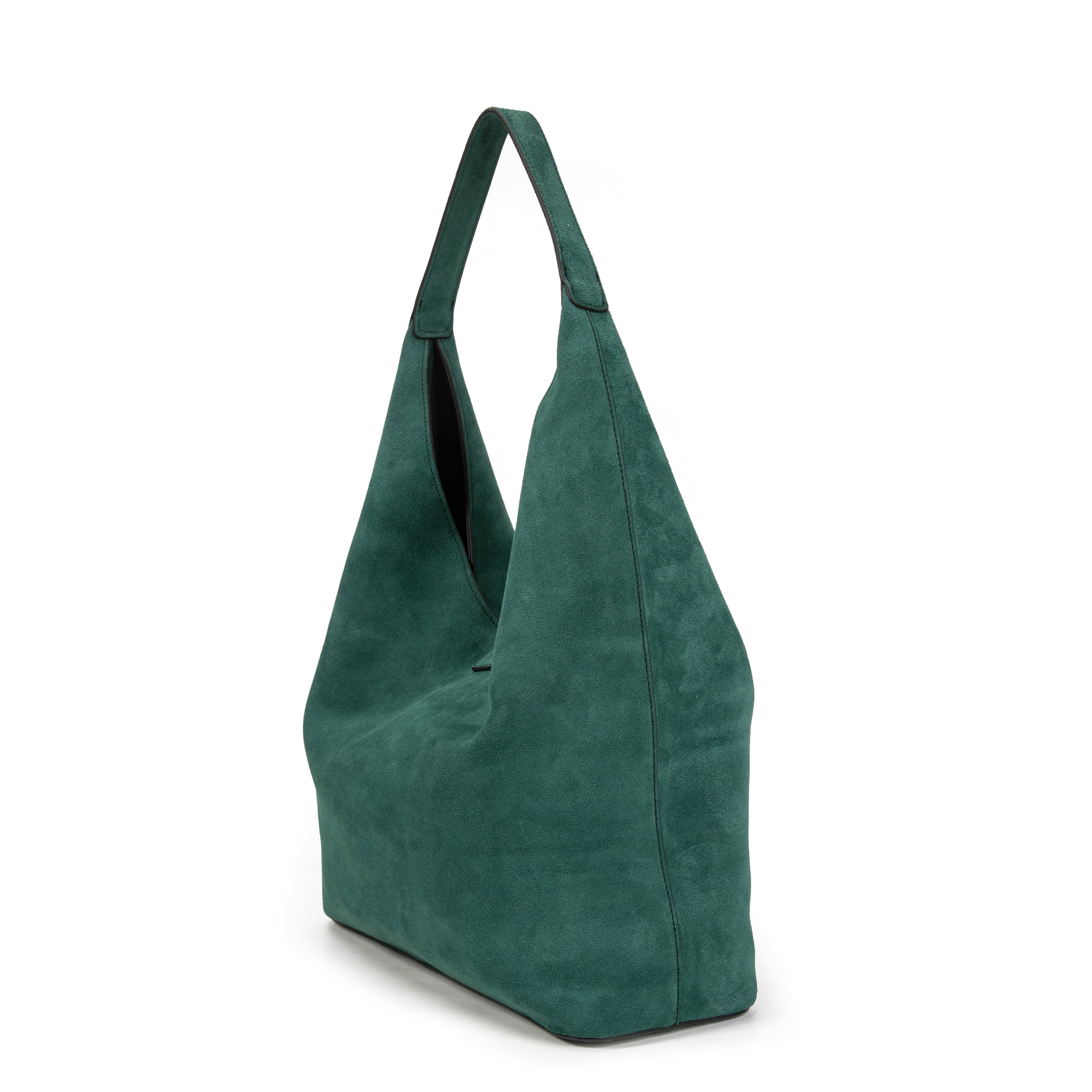 kate-lee-lune-sac-cabas-vert-vachette-velours-grand-format image 2