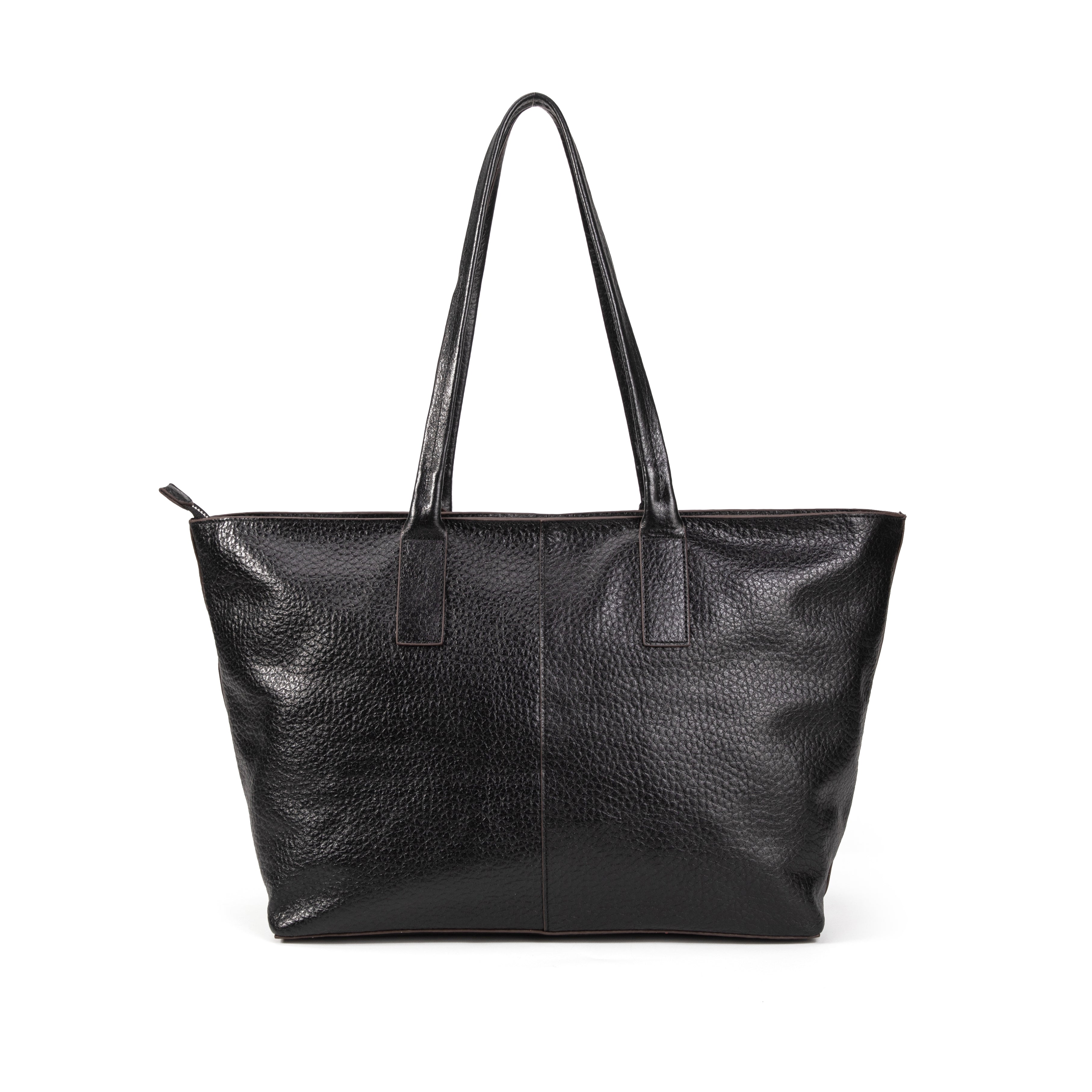 kate-lee-esmeralda-sac-cabas-cuir-noir-grain image 4