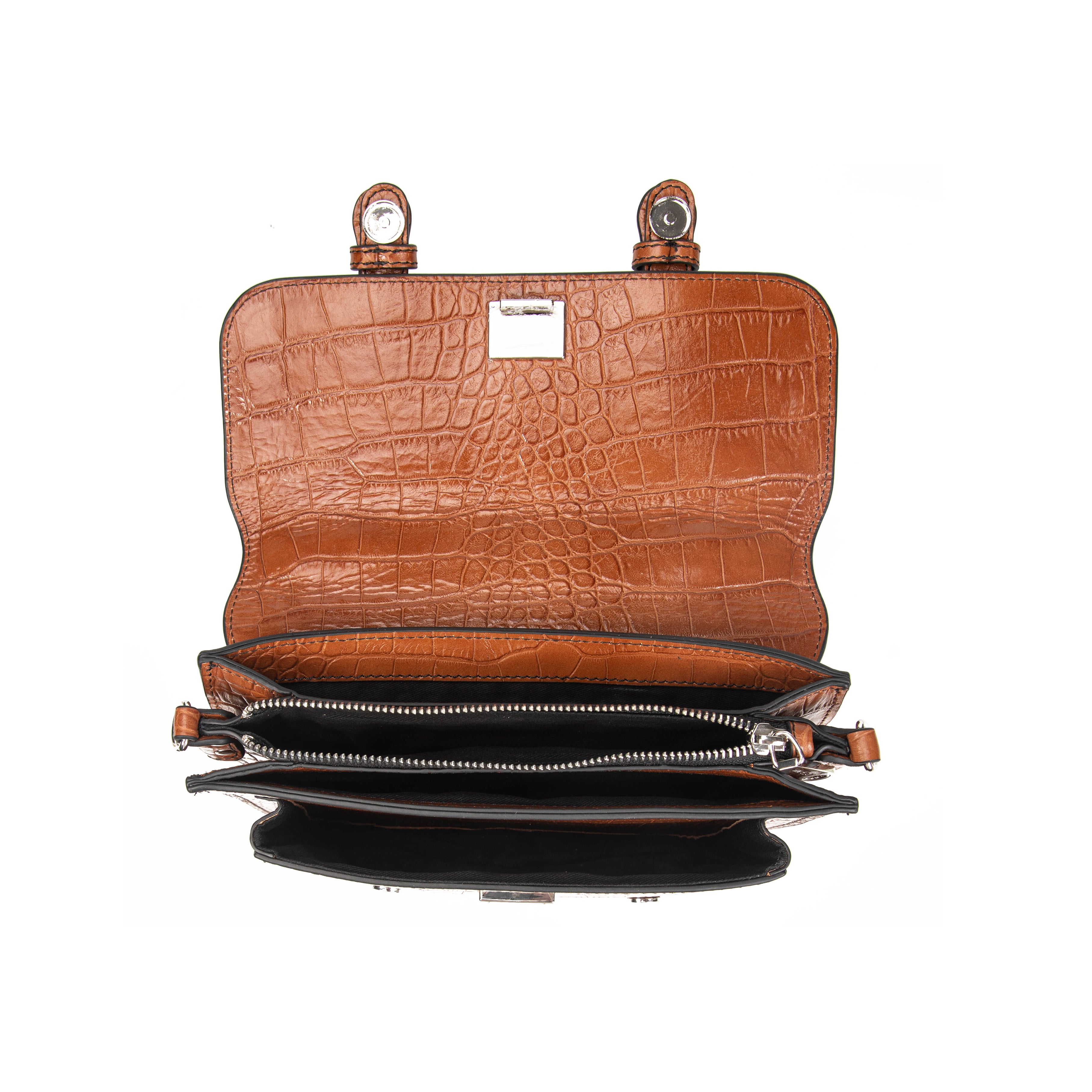 kate-lee-eiffel-croco-sac-bandouli-re-cuir-camel image 3