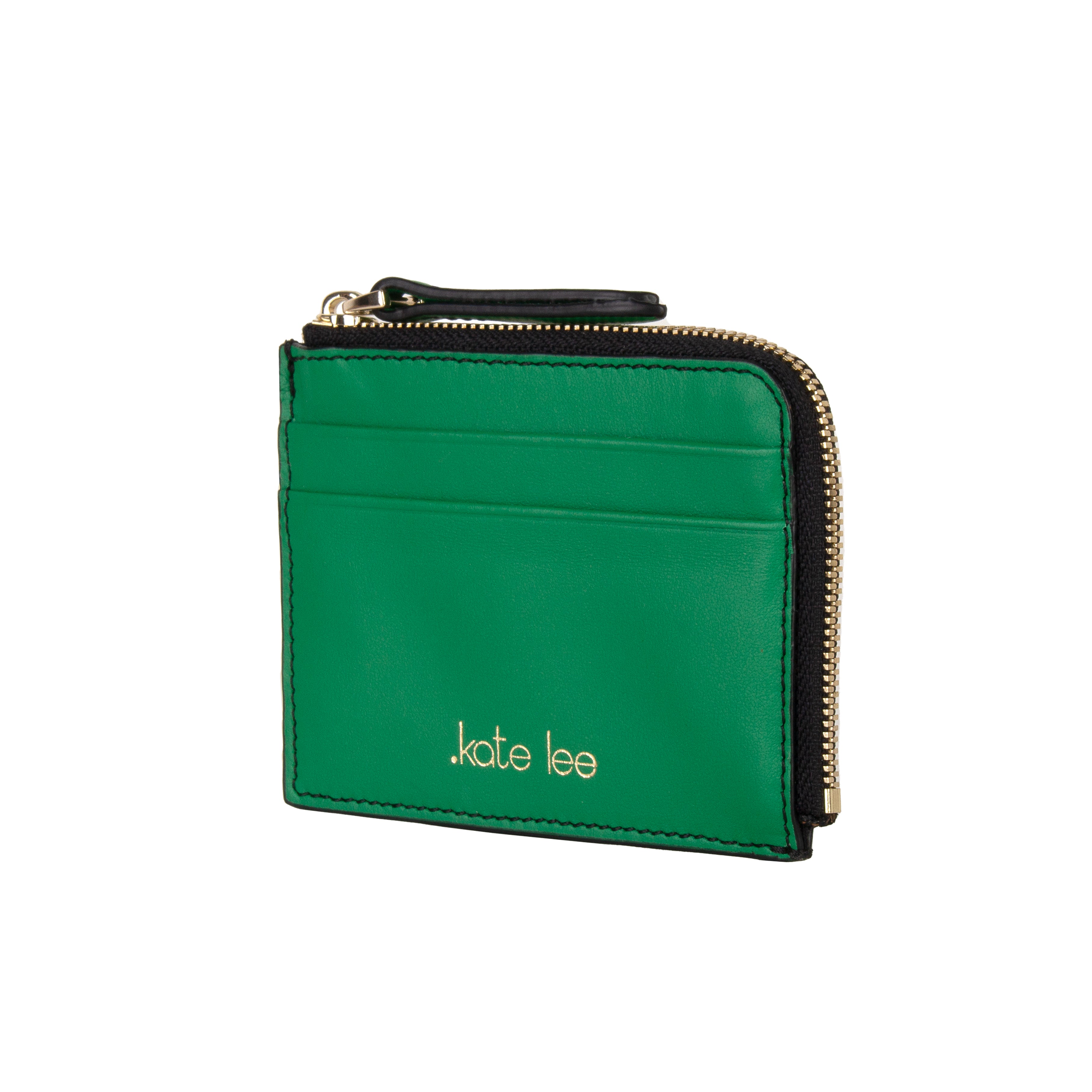 kate-lee-alo-s-porte-monnaie-vert-gazon-vachette image 2