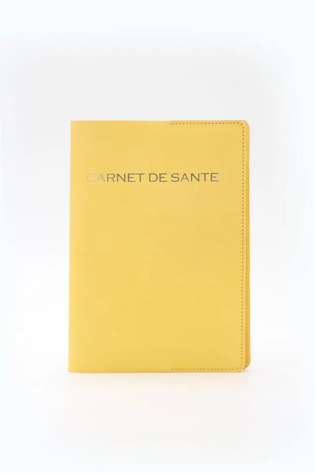 atelier-penso-carnet-de-sant-prot-ge-carnet-cuir-jaune image 1