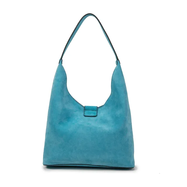 kate-lee-m-lune-sac-cabas-cuir-bleu-celeste-velours image 1