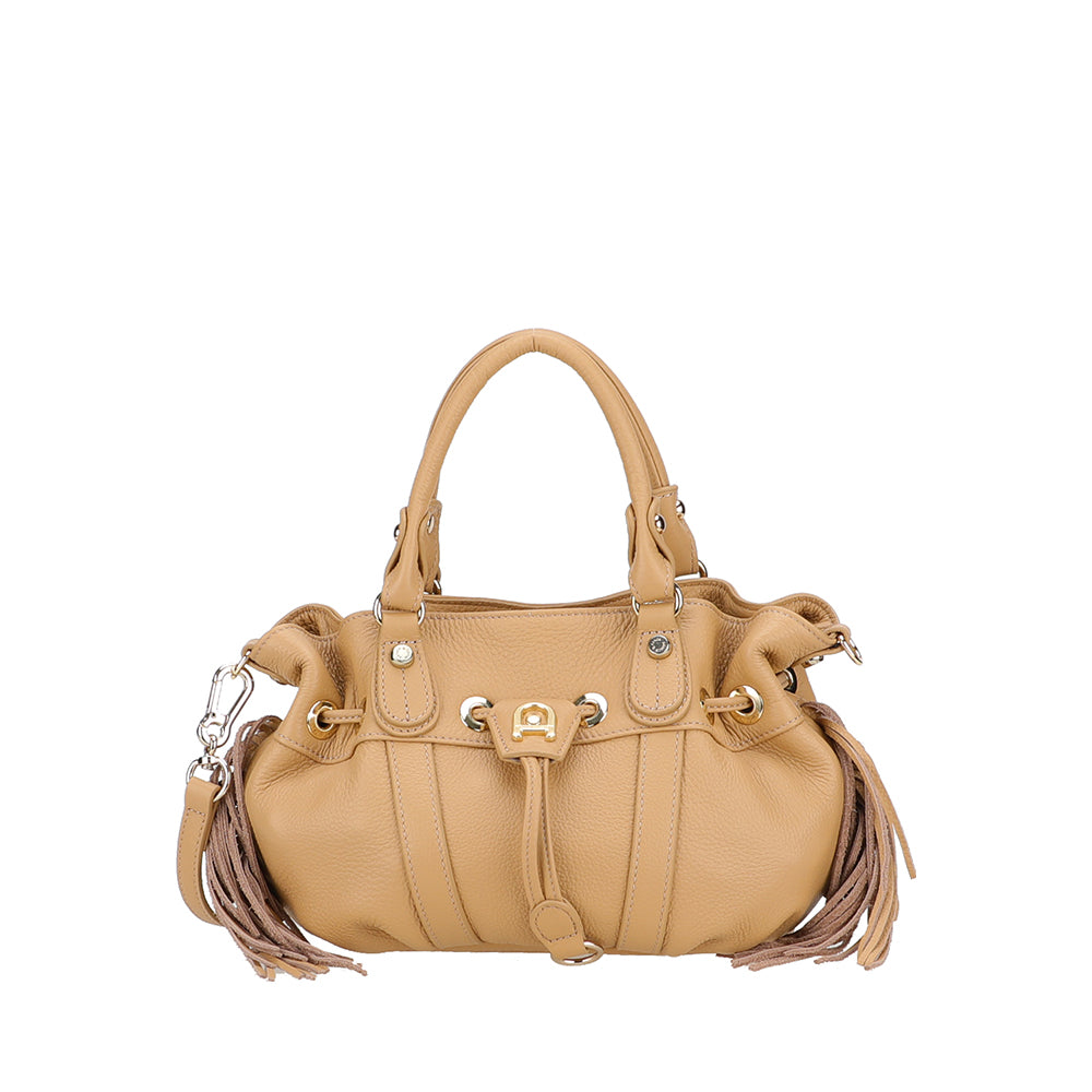 arthur-et-aston-camille-mini-sac-cuir-cognac-franges image 7