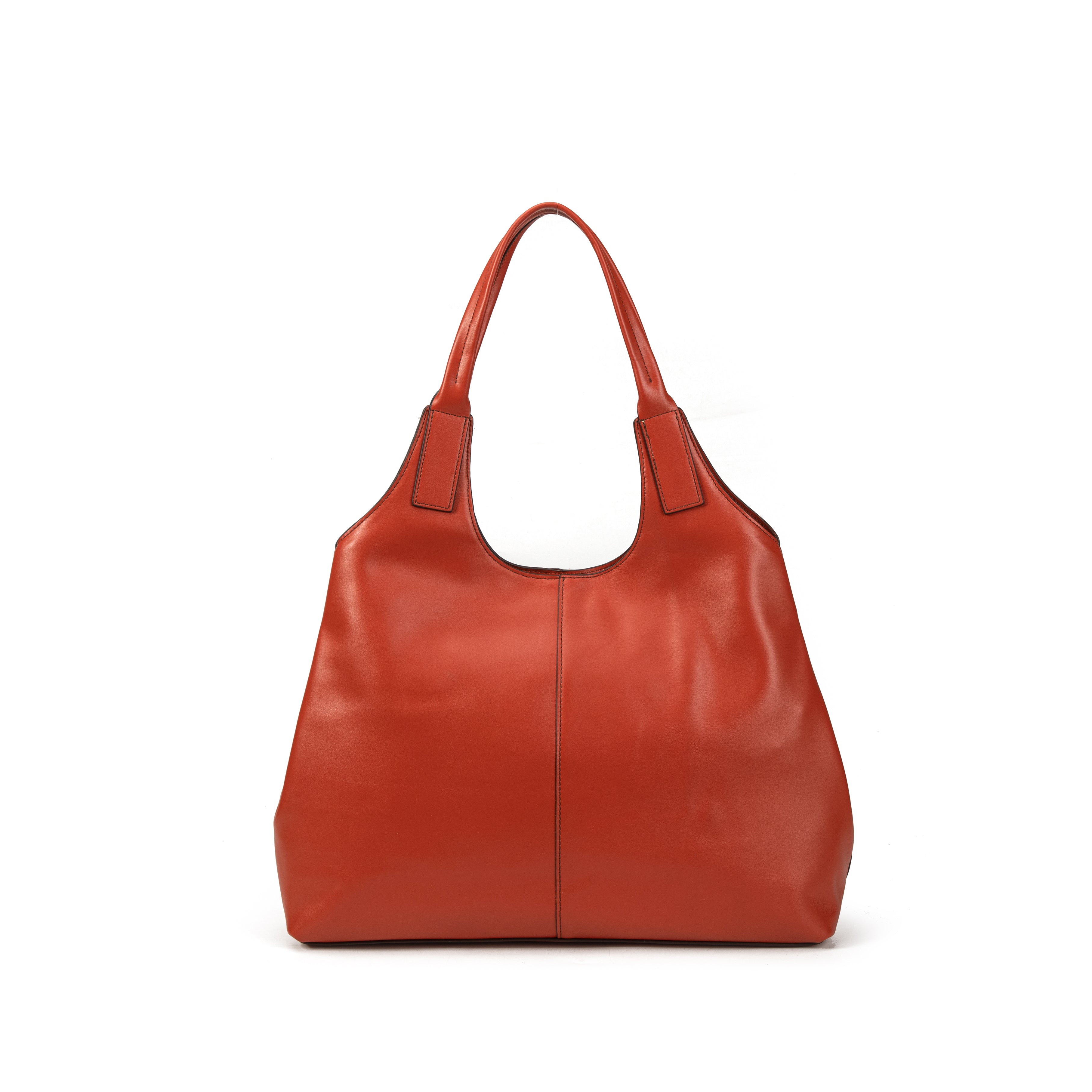 kate-lee-clemence-sac-cuir-rouge-clair image 2