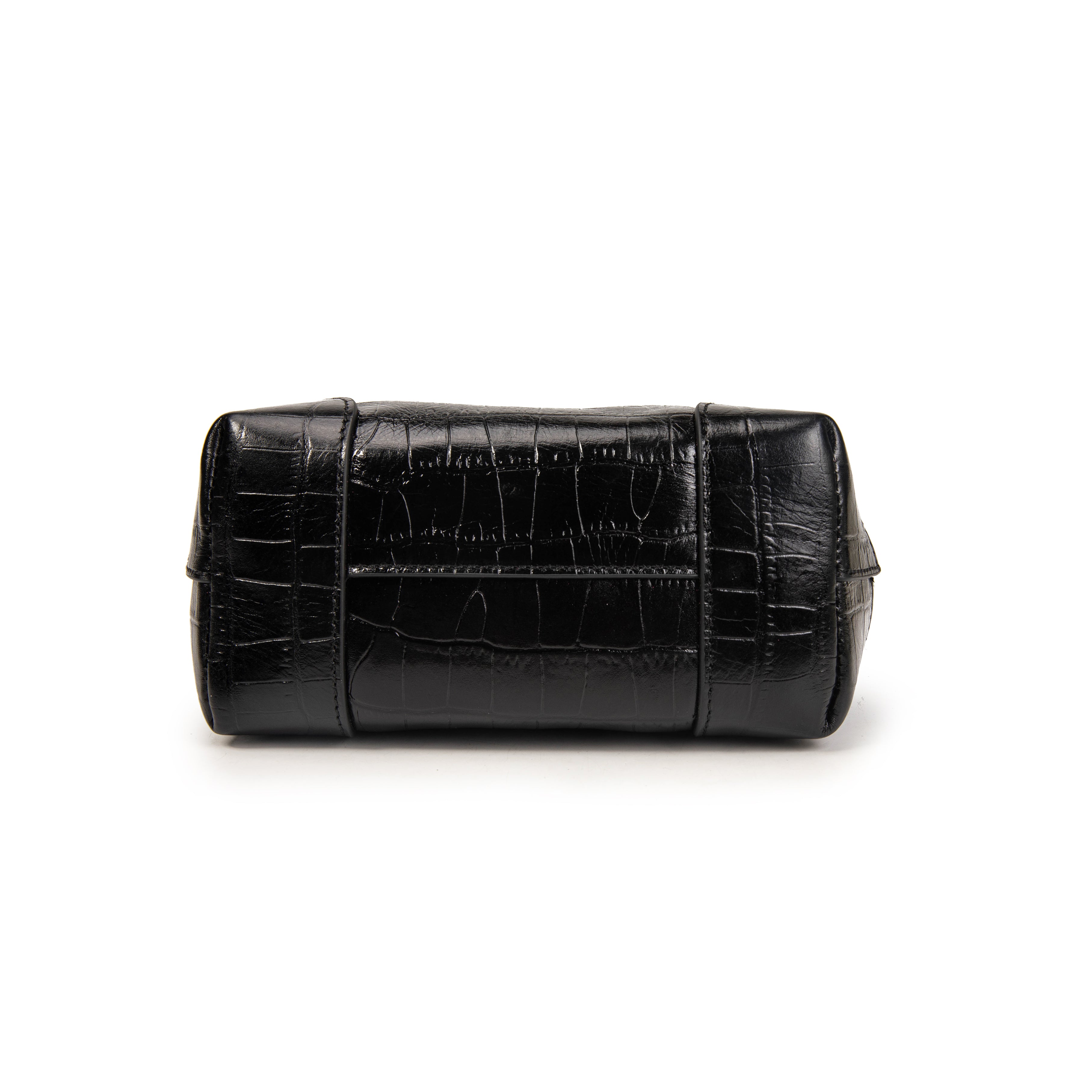 kate-lee-bonbon-sac-bandouli-re-croco-noir image 5
