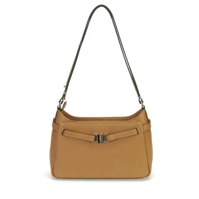 arthur-et-aston-daphn-sac-baguette-cuir-taupe image 1