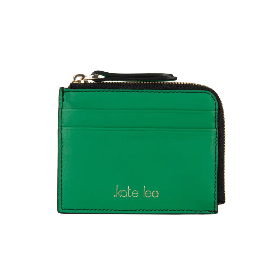 kate-lee-alo-s-porte-monnaie-vert-gazon-vachette image 1