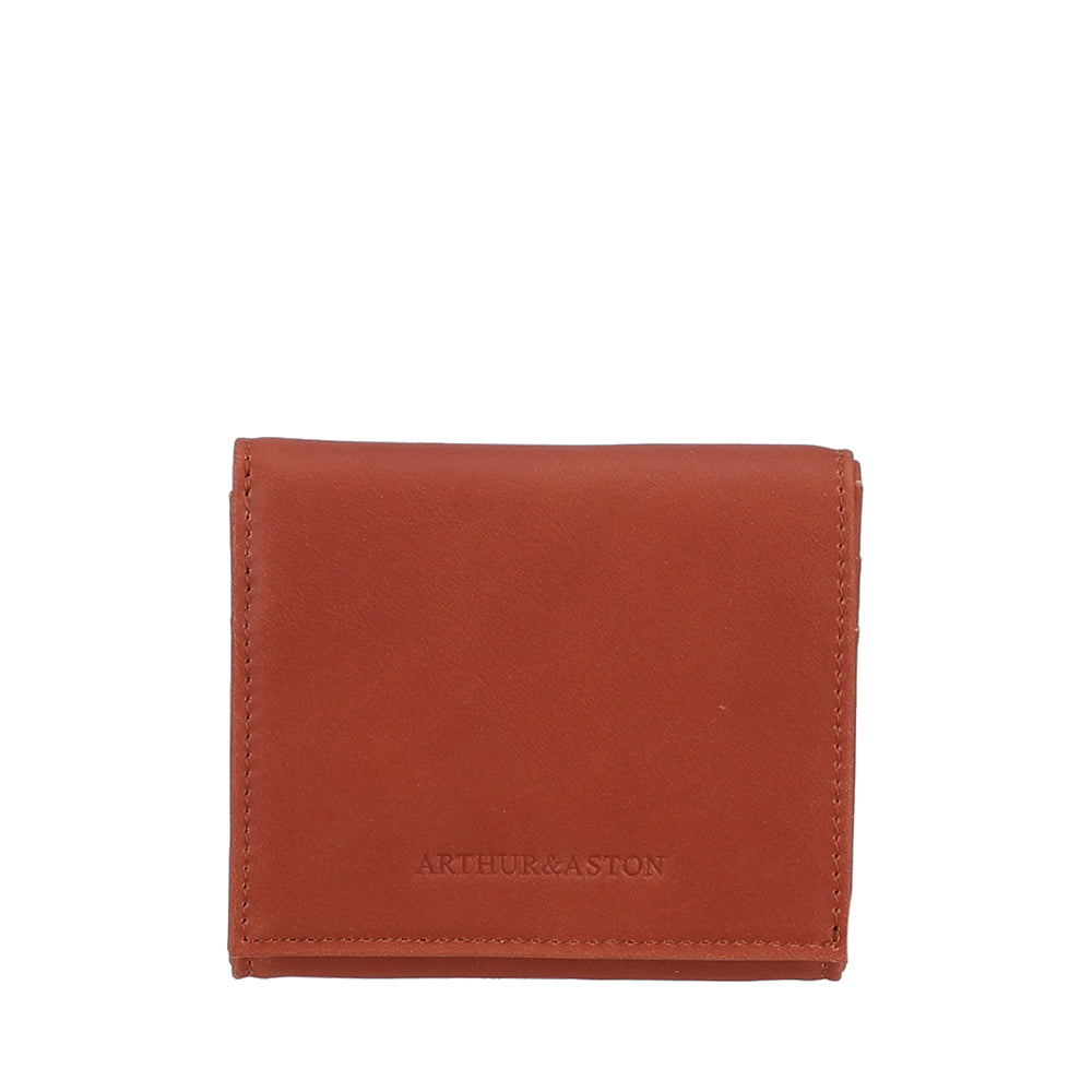 arthur-et-aston-ma-porte-monnaie-cuir-cognac-pression image 1