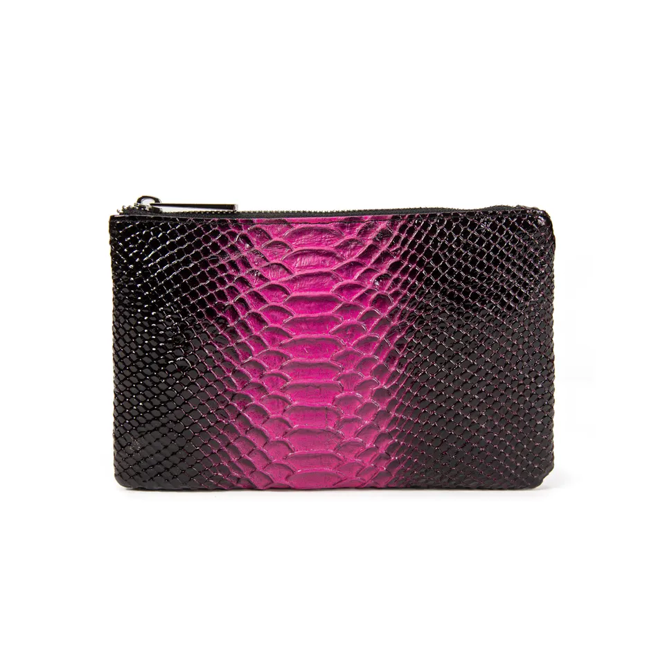 kate-lee-nouvelle-ligne-pochette-zipp-e-l-violet-serpent image 1