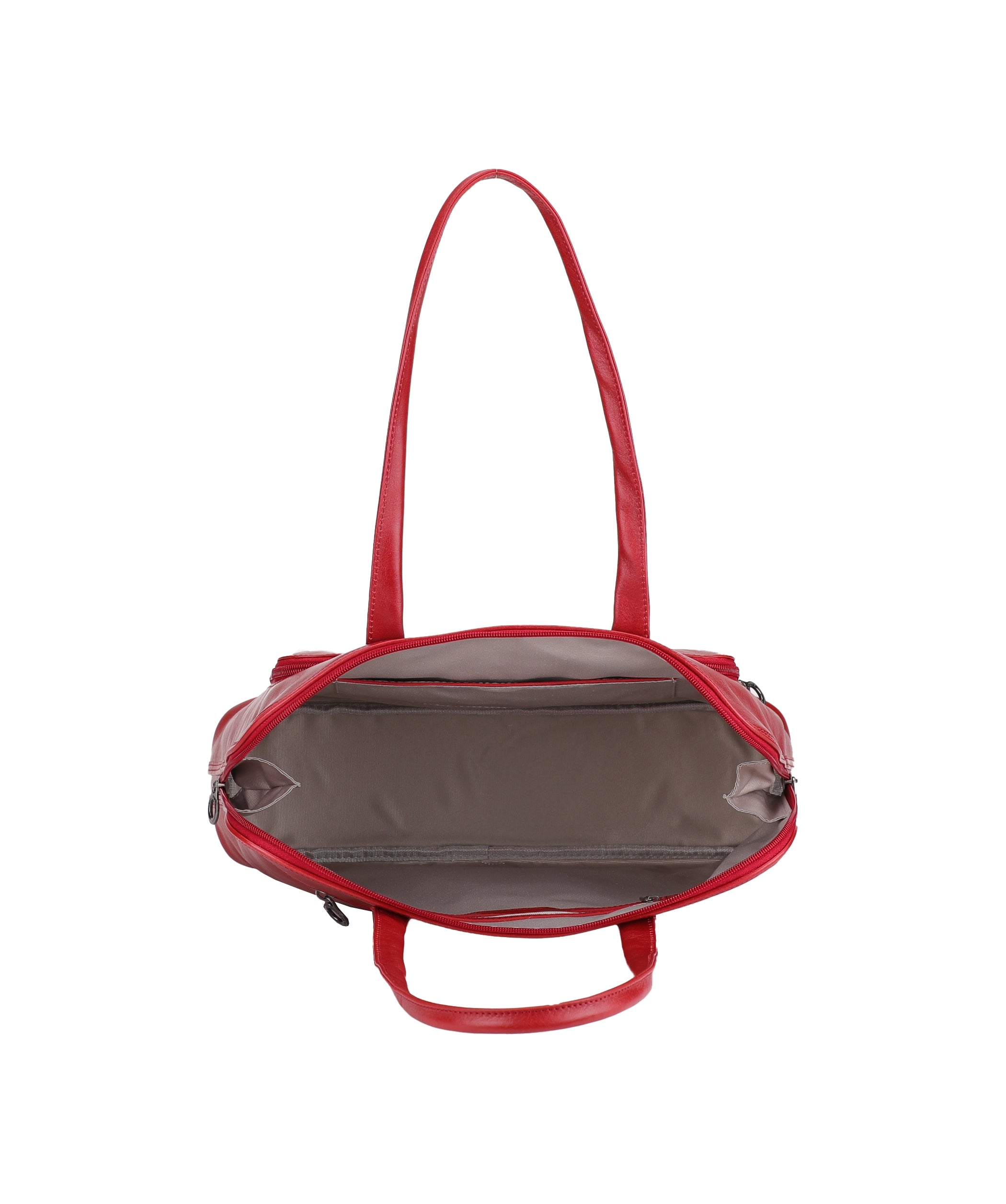 arthur-et-aston-edith-sac-shopping-cuir-femme-rouge image 2