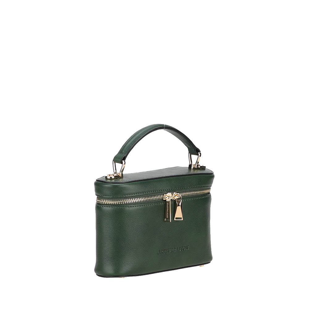 arthur-et-aston-l-onille-sac-vanity-cuir-vert image 3