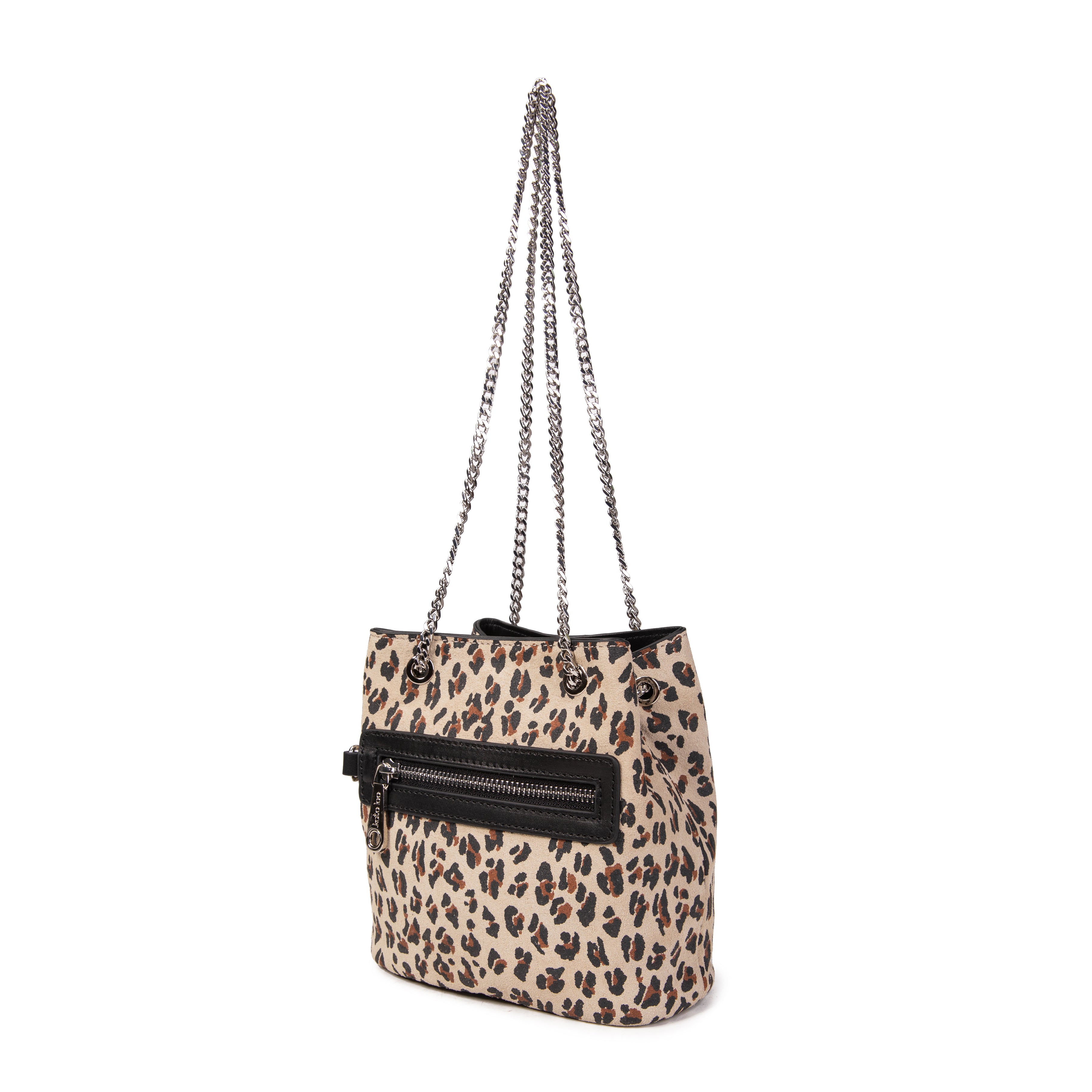 kate-lee-m-kacy-sac-seau-beige-l-opard-vachette-17-cm image 2