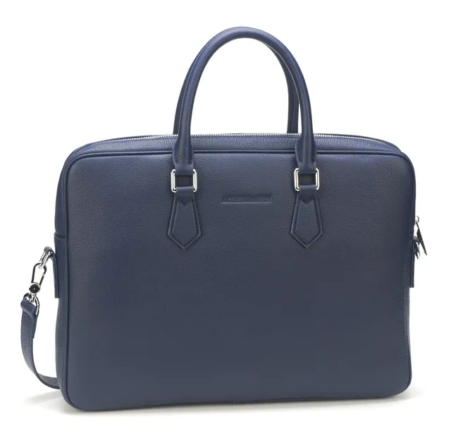 arthur-et-aston-antoine-porte-document-cuir-vachette-bleu image 1