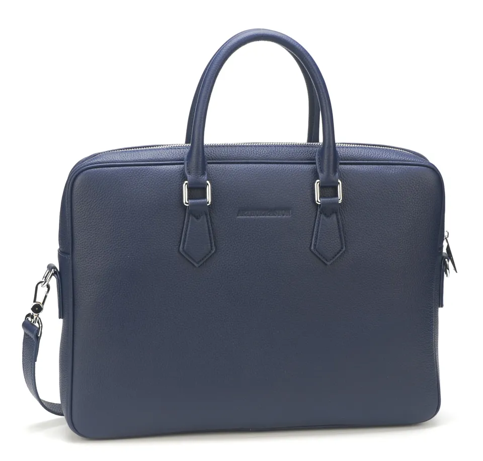 arthur-et-aston-antoine-porte-document-cuir-vachette-bleu image 1