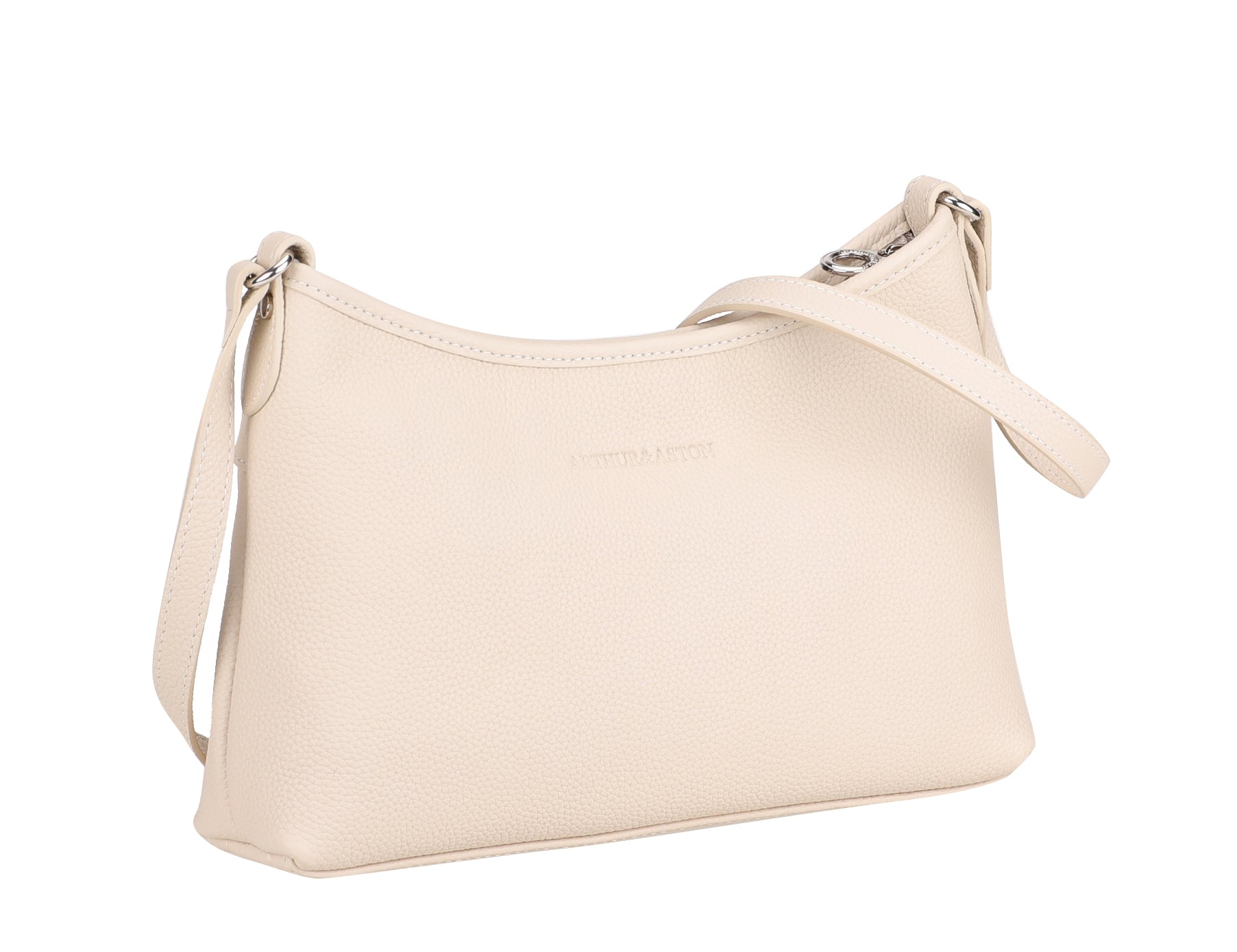arthur-et-aston-rosalia-sac-bandouli-re-cuir-beige-femme image 4
