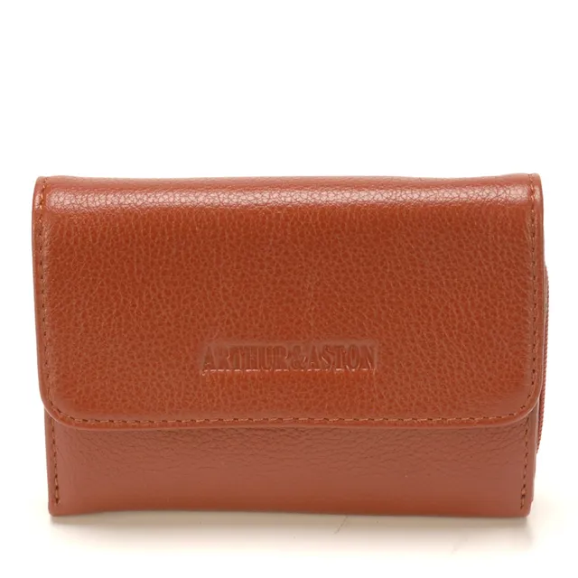 arthur-et-aston-c-lia-porte-monnaie-cuir-bleu-anti-fraude image 1
