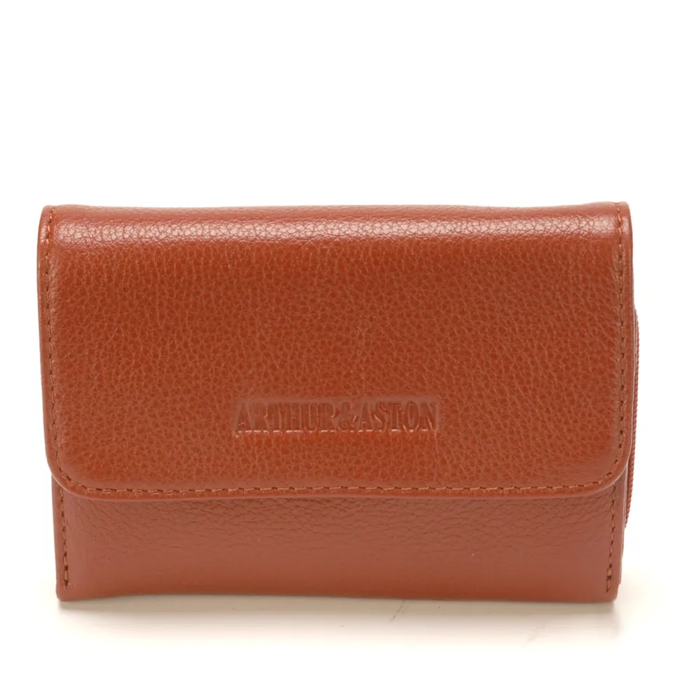 arthur-et-aston-c-lia-porte-monnaie-cuir-bleu-anti-fraude image 1