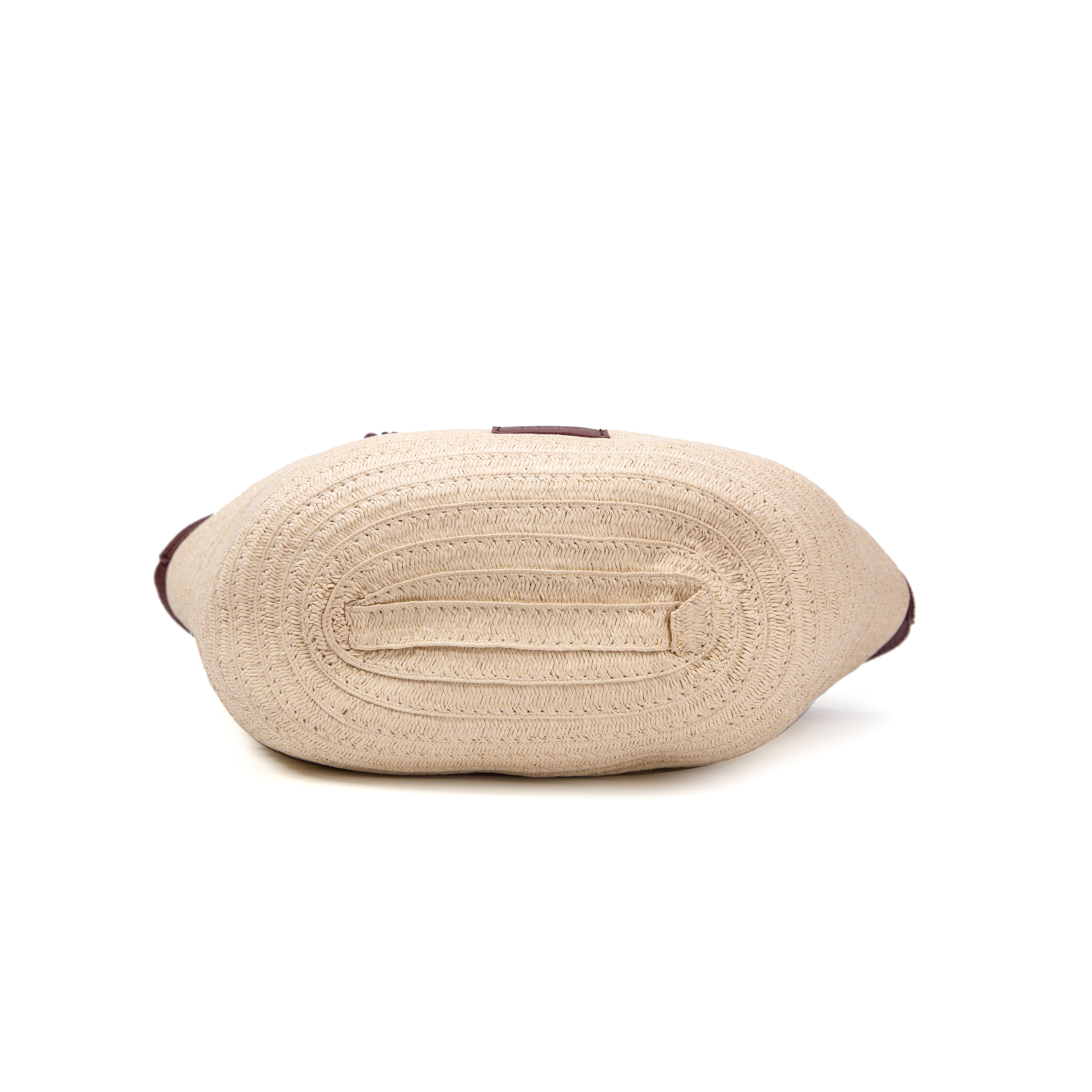 kate-lee-m-cabas-patty-panier-paille-aubergine image 5