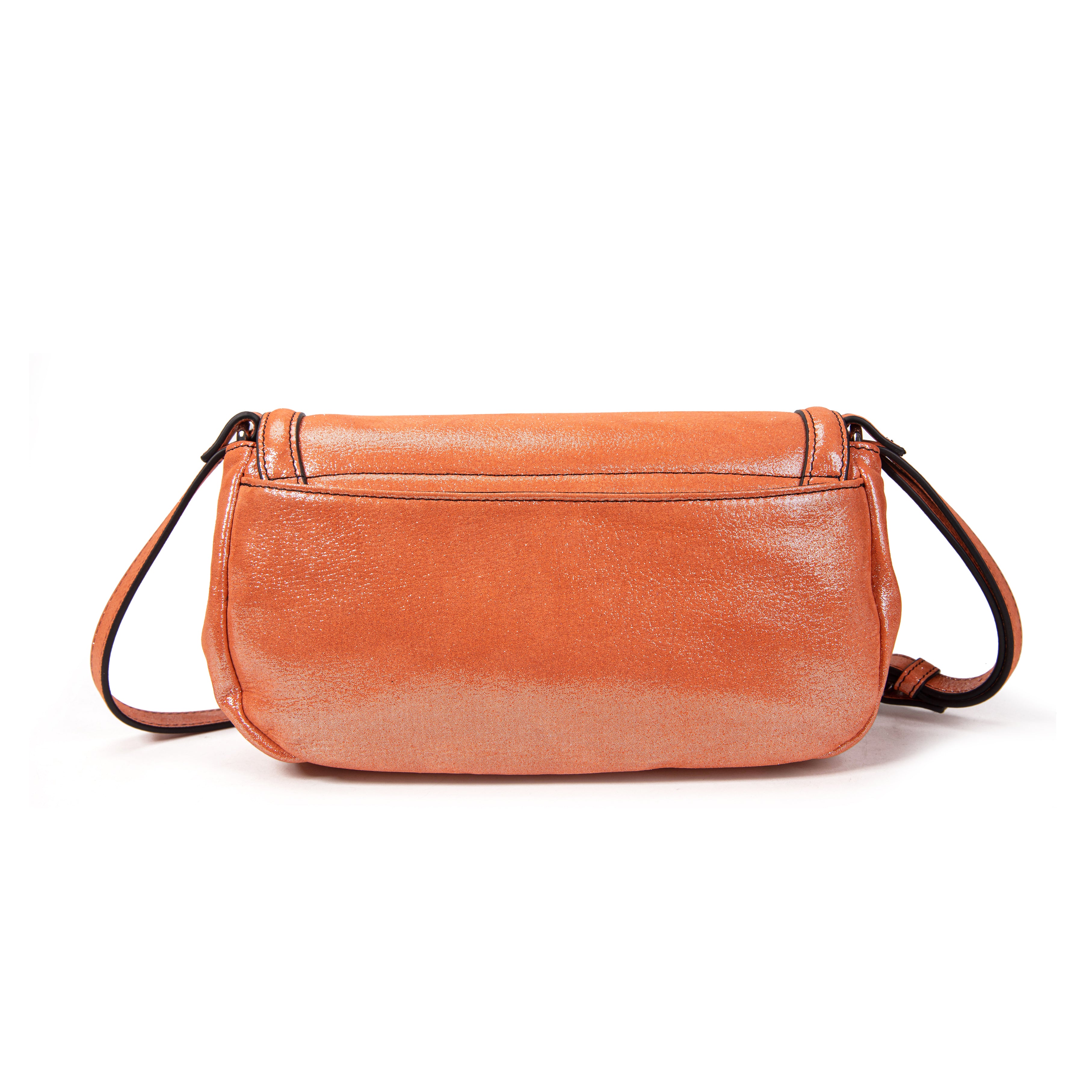kate-lee-ully-glitter-sac-bandouli-re-orange-vachette-m-tallis-e image 4