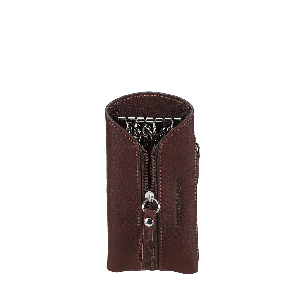 arthur-et-aston-ange-porte-cl-s-cuir-noir-fermeture-zip image 7