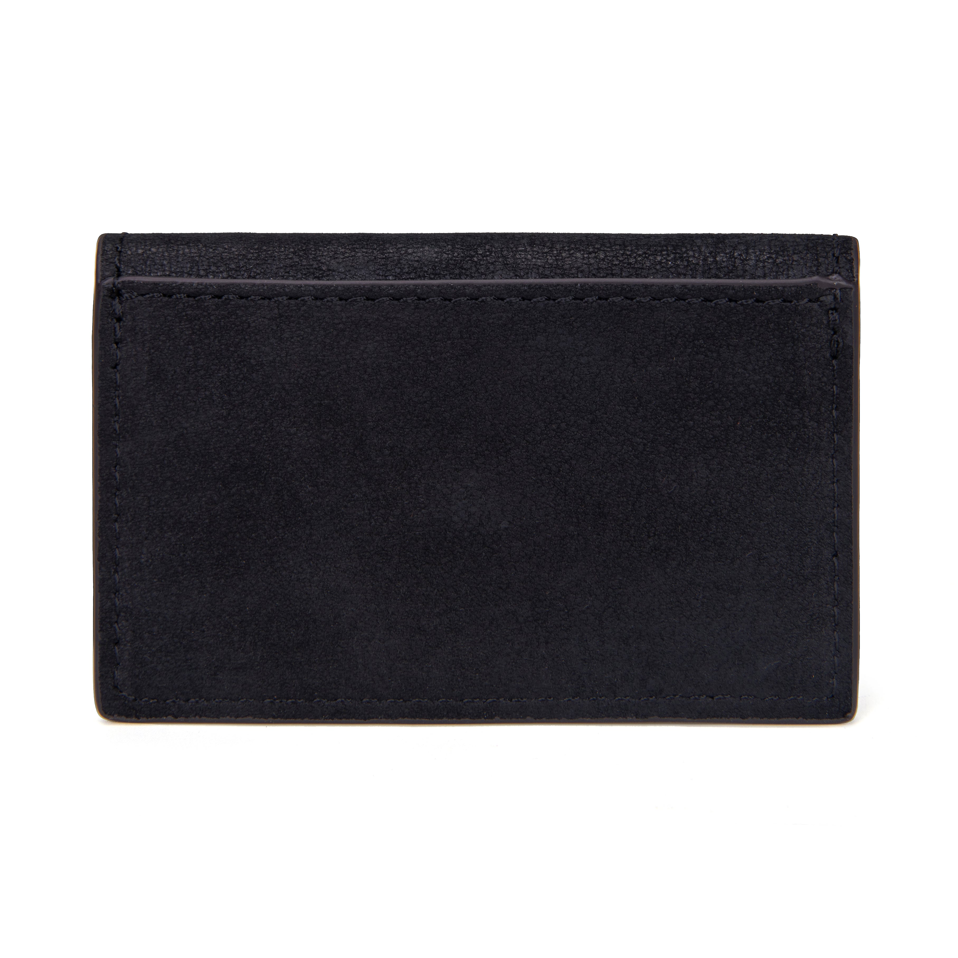 kate-lee-miley-porte-cartes-cuir-noir-vachette-lisse image 2