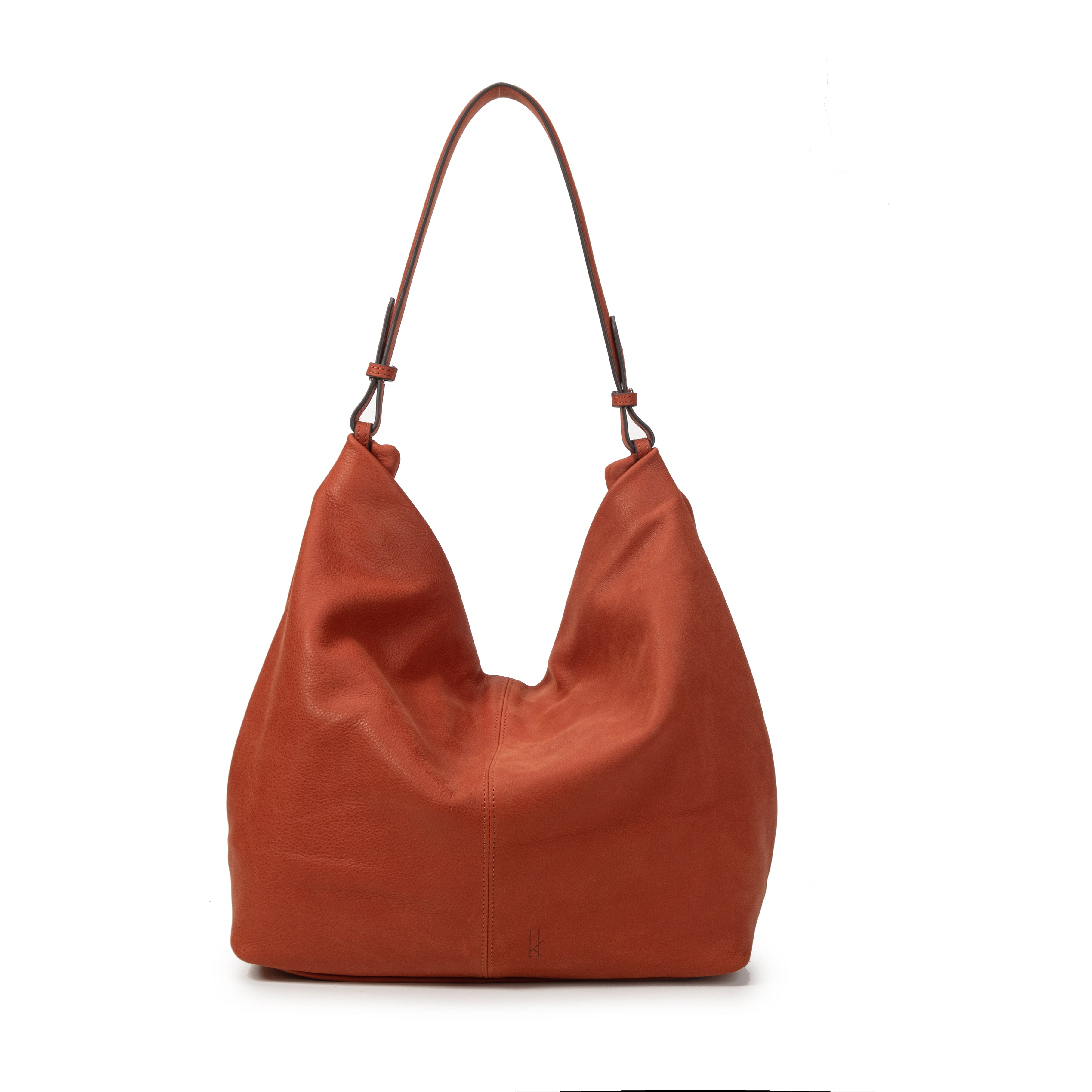 kate-lee-fantine-sac-seau-cuir-velout-rouille image 4