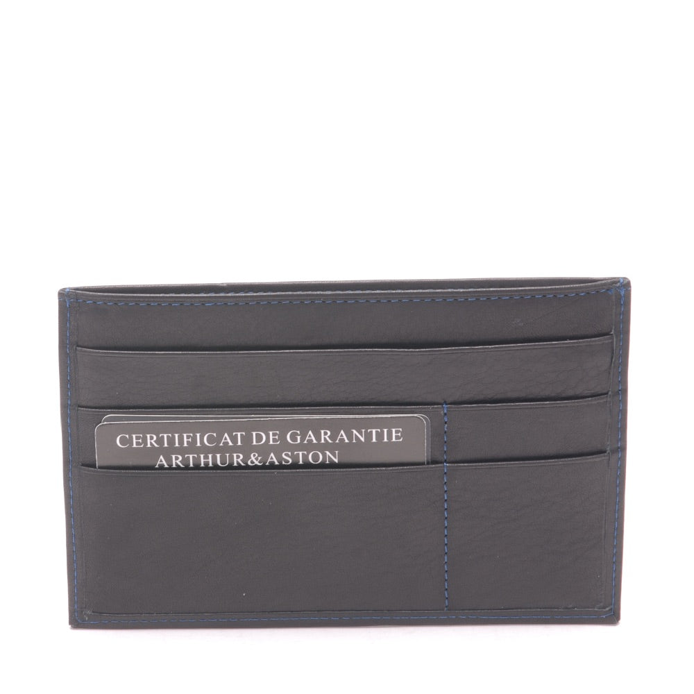 arthur-et-aston-pablo-porte-papiers-cuir-plong-cognac image 2