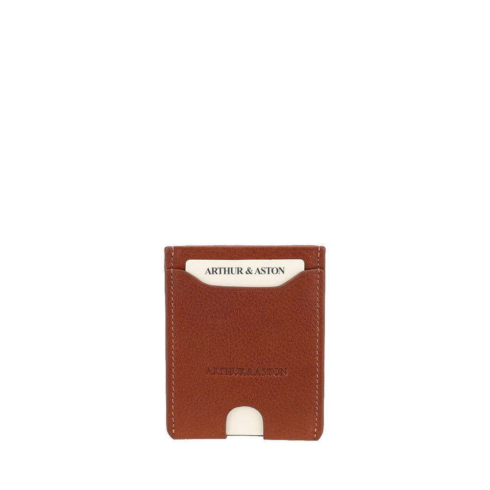arthur-et-aston-ange-petit-porte-cartes-cuir-noir-homme image 2