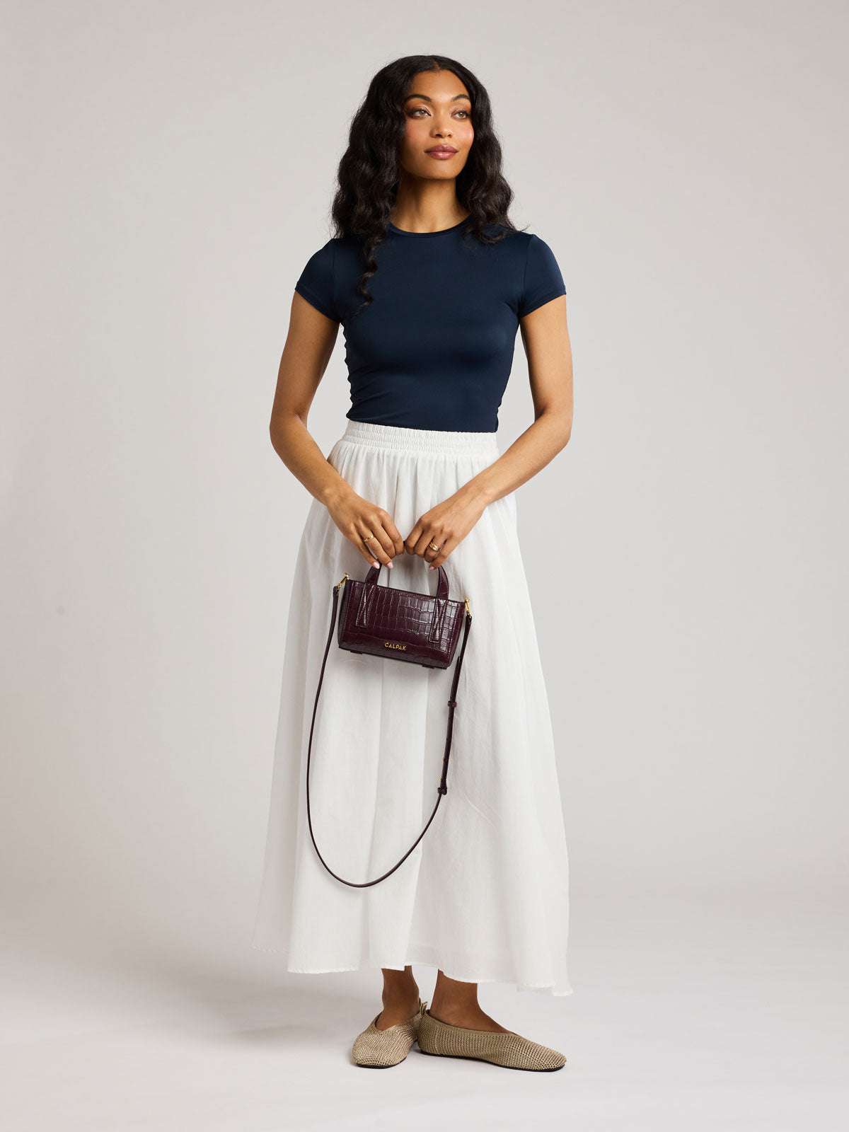 calpak-haven-mini-sac-bandouli-re-croc-navy image 7