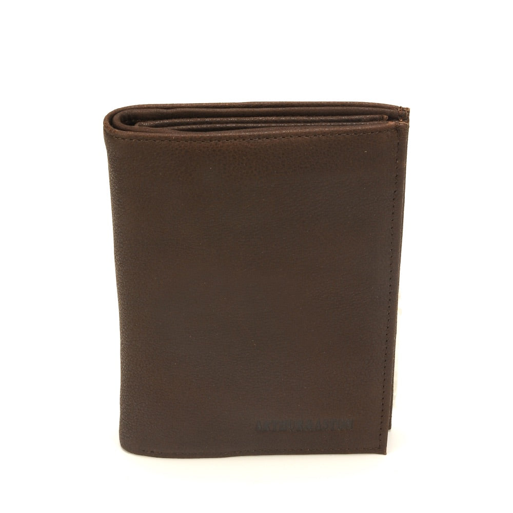 arthur-et-aston-oscar-portefeuille-cuir-ch-taigne-anti-rfid image 1