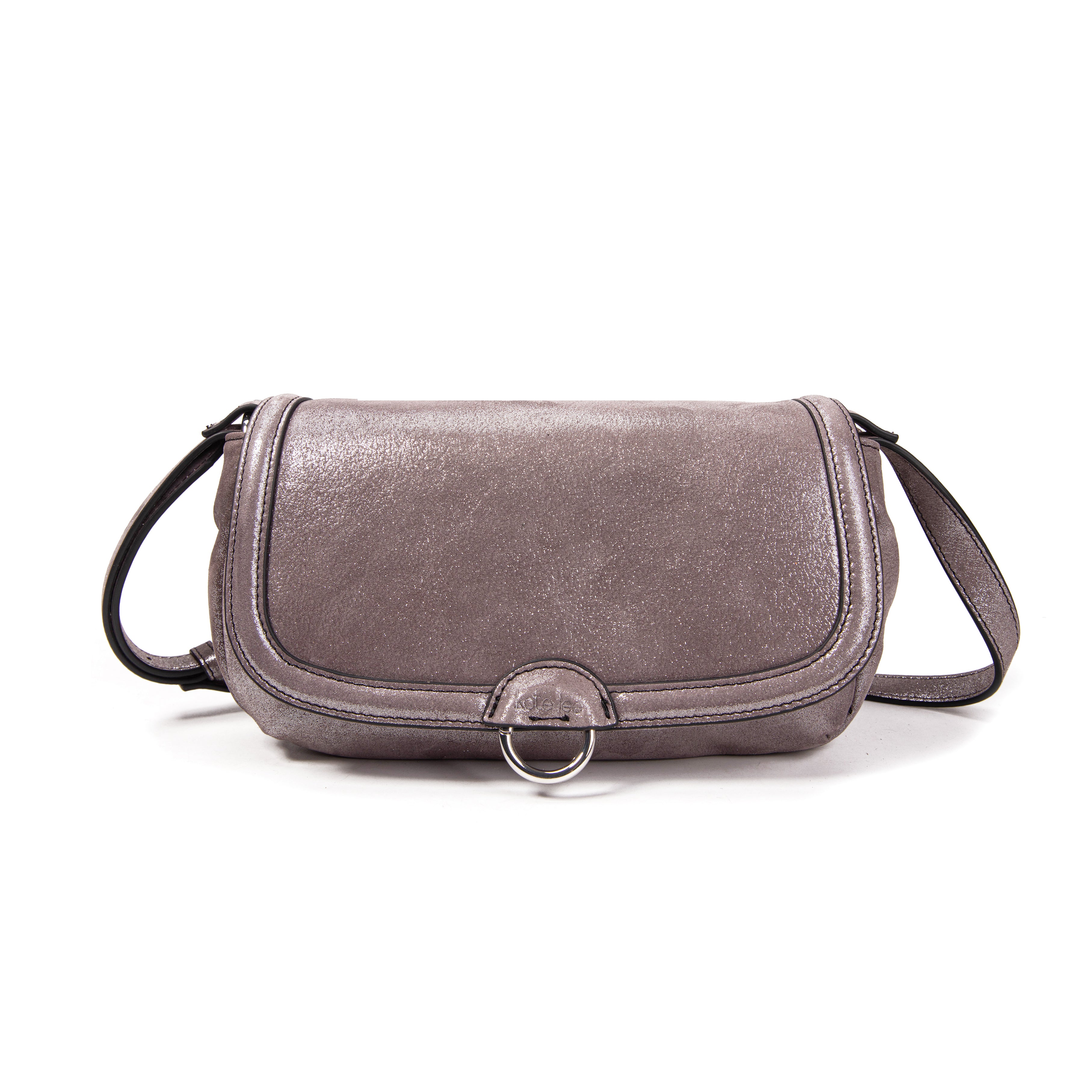 kate-lee-new-ully-glitter-sac-bandouli-re-gris-cuir-m-tallis image 1