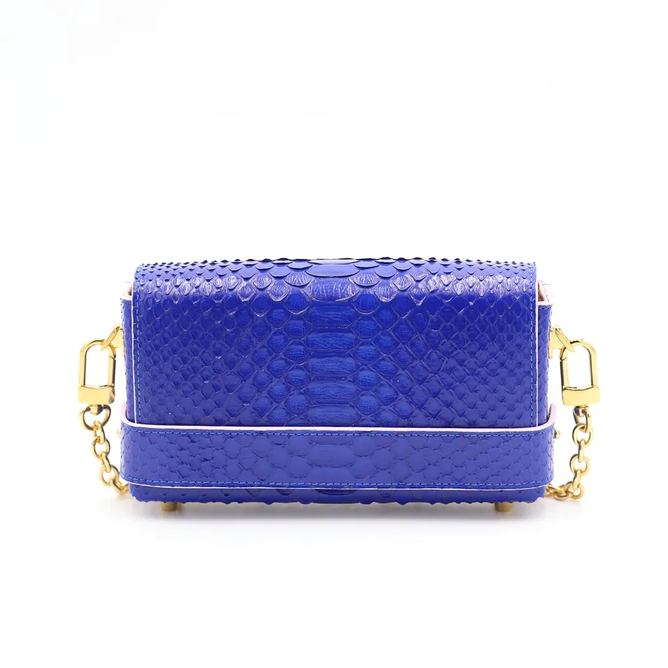 atelier-penso-gumi-sac-bandouli-re-cuir-python-bleu image 1