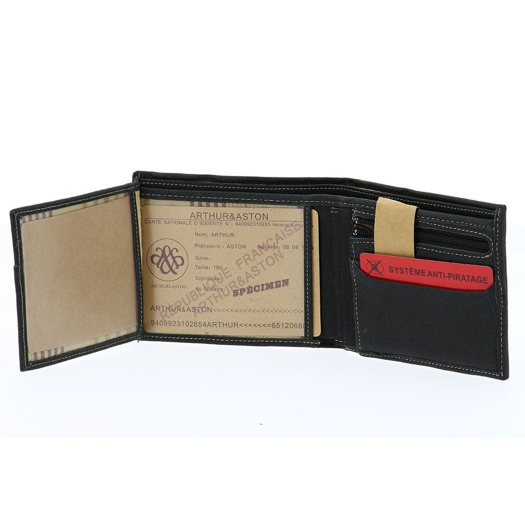 arthur-et-aston-cristiano-portefeuille-cuir-destroy-marron image 8