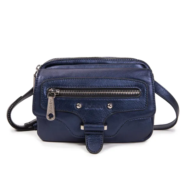 kate-lee-hena-sac-bandouli-re-bleu-vachette-nacr-e image 1