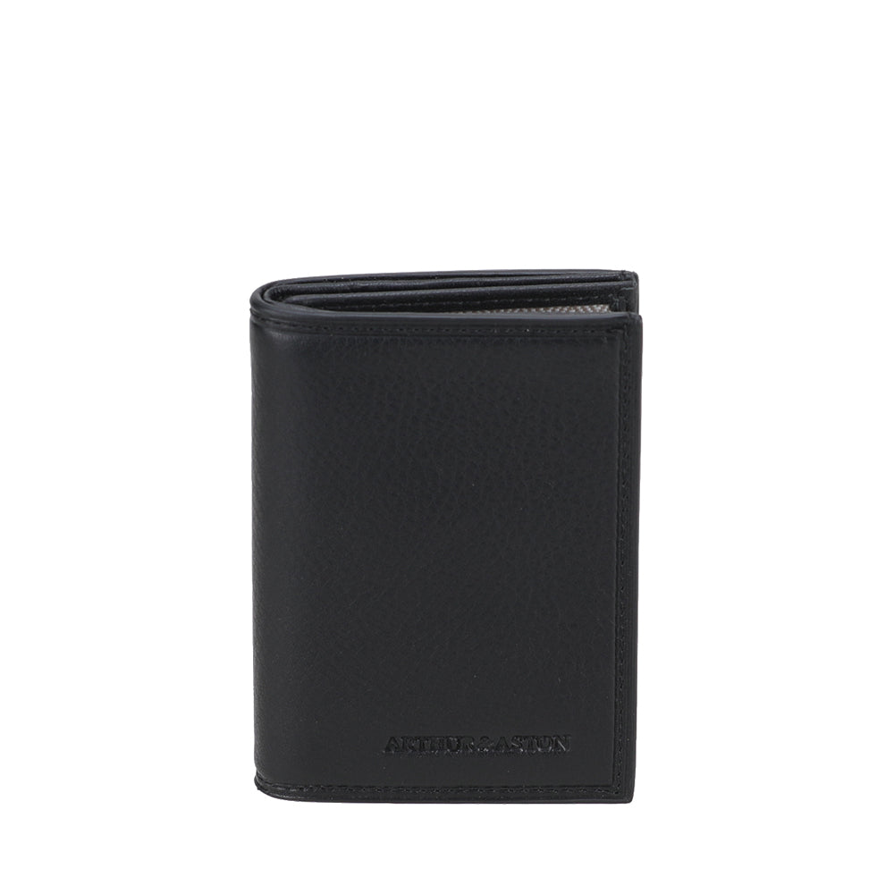 arthur-et-aston-jos-portefeuille-s-cuir-noir-compact-11cm image 1